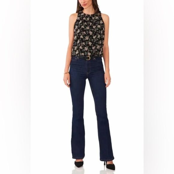 Vince Camuto Women's Floral Print Sleeveless Top Size S - Picture 11 of 11